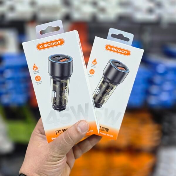 X-Scoot Car Charger PD + USB