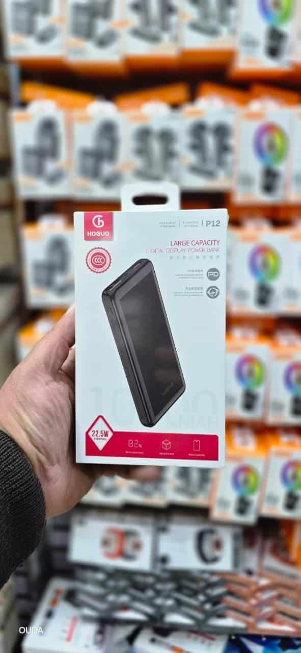 Untitled1`23123 باور بنك HOGUO P12 – 10,000mAh - الصورة 1