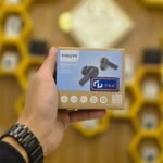 سماعة فيليبس TAT3559BK لاسلكية بعزل ضوضاء ANC وبطارية 20 ساعة