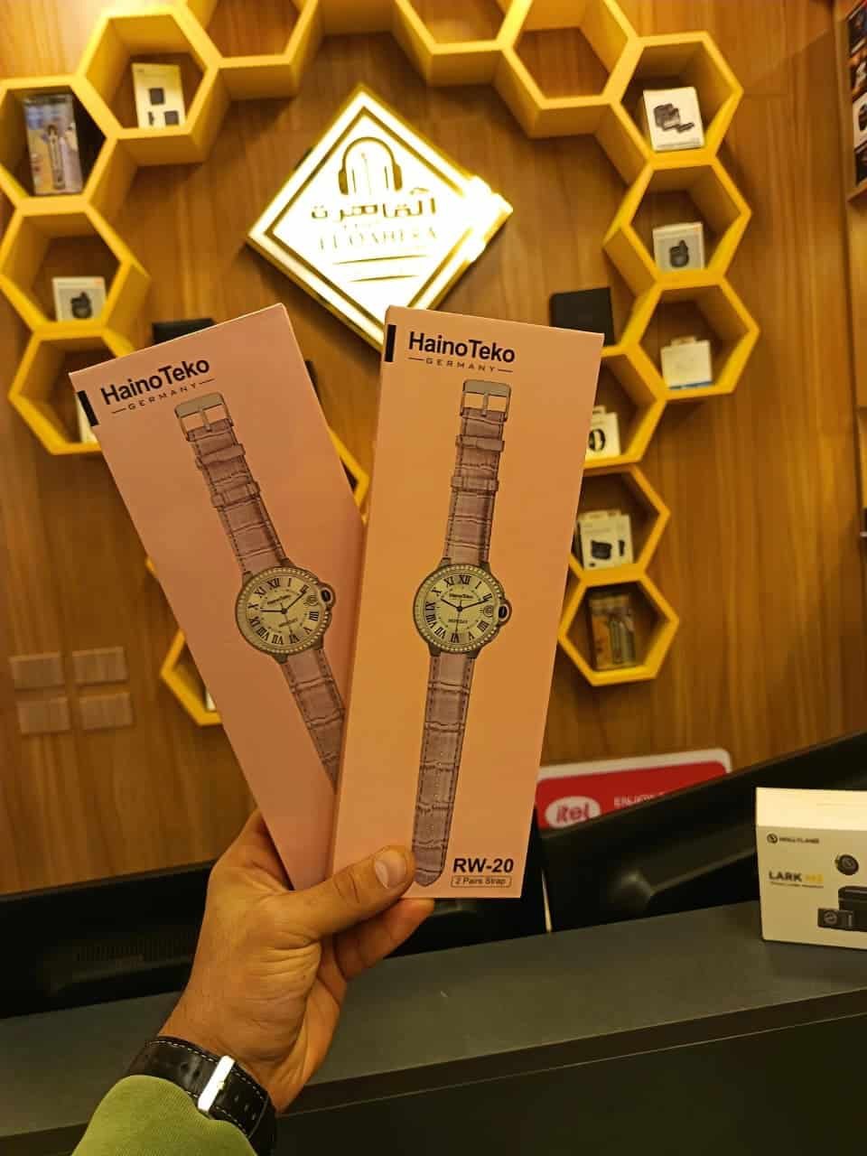 WhatsApp Image 2026-03-24 at 5.49.49 PM(1) ساعة هينو تيكو RW-20 الذكية للسيدات - تصميم كلاسيكي - Haino Teko RW20 - الصورة 1