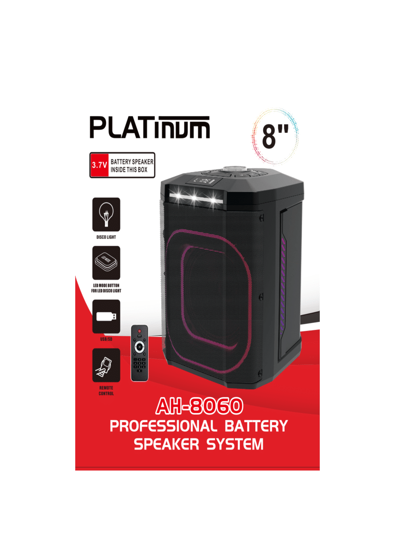 8060-1 Platinum PartyBox AH-8060 - الصورة 1