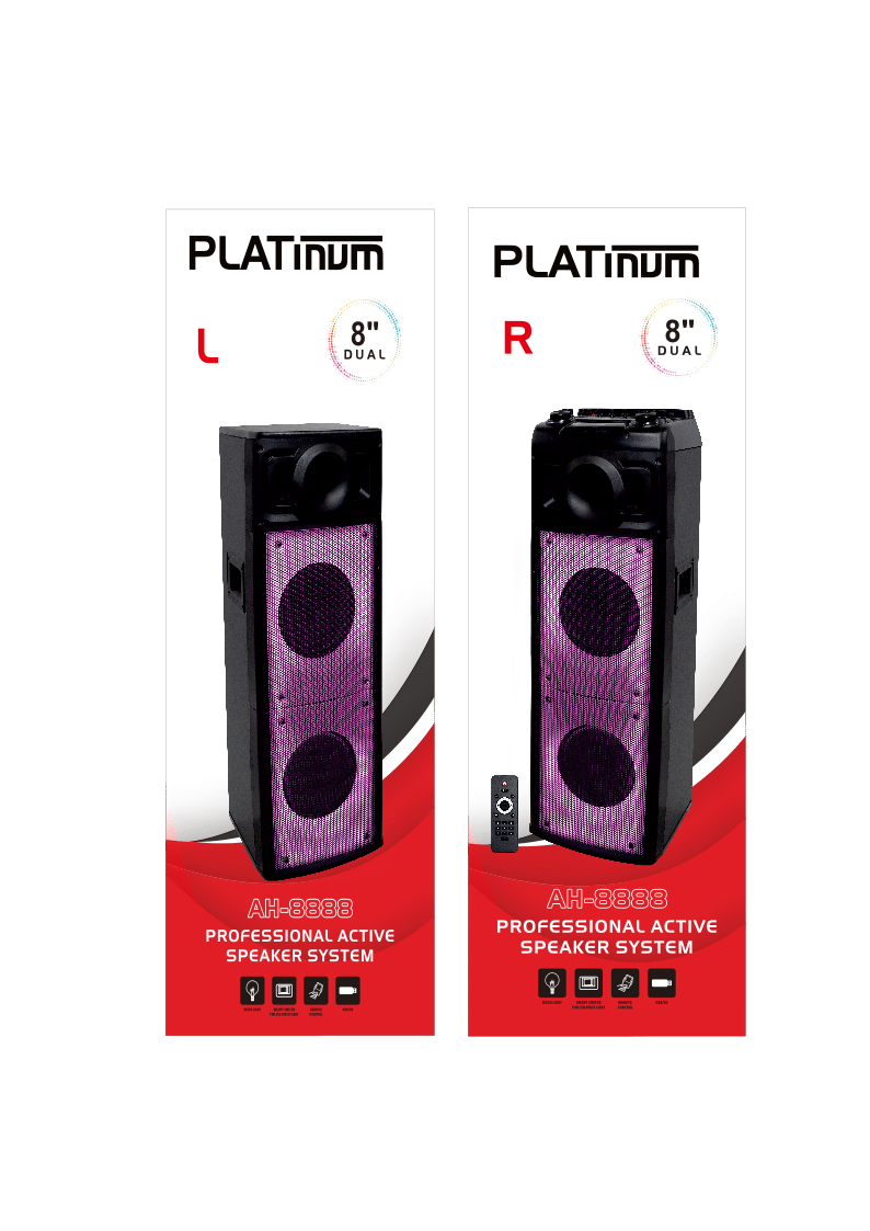 8888-1 Platinum Subwoofer AH-8888 - الصورة 1