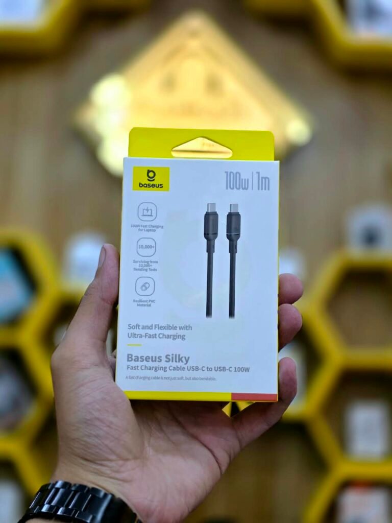 Baseus Silky Fast Charging Cable USB-C to USB-C – 100W – 1m