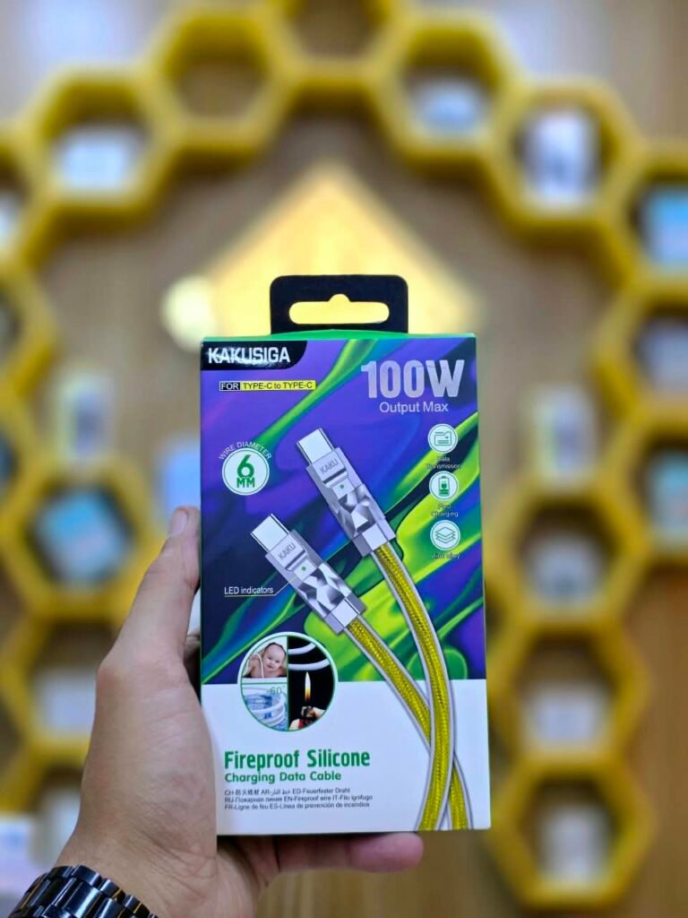 JOKADE Fireproof Silicone Charging Data Cable 100W